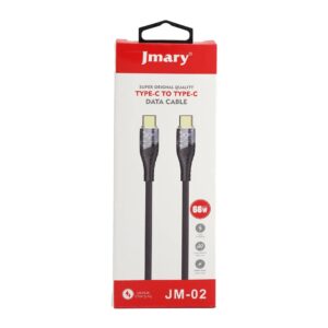 0814633 jmary original type c to type c data cable jm 02 66w black jpeg