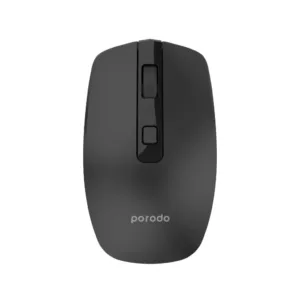 PD WBRM16 BK Porodo 2.4G Wireless and Bluetooth Rechargeable Mouse DPI 1600 Black