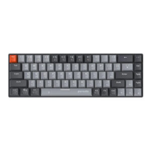 Porodo 68 Keys Wireless Mechanical Keyboard English Arabic Ergonomic Stylish 2