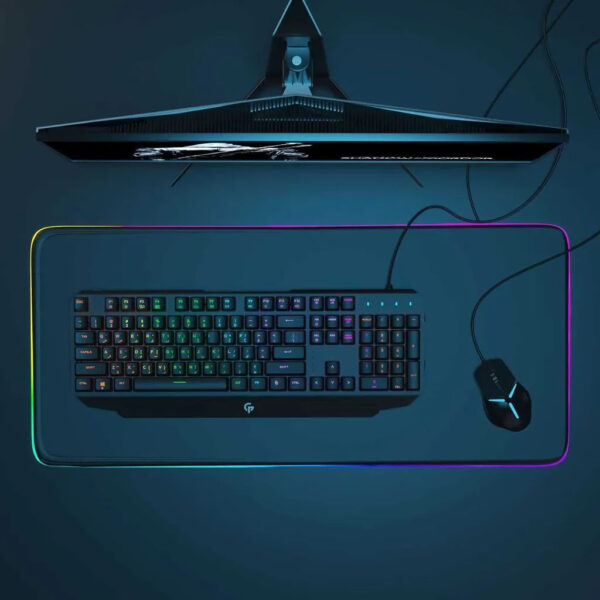 Porodo Gaming Mechanical Gaming Keyboard Ultra With Rainbow Lighting And Aluminum Panel5 1