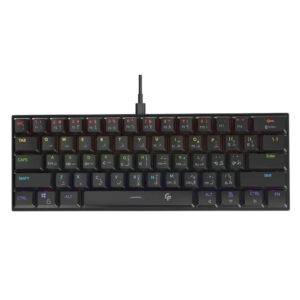 Porodo Low Profile Mechanical TKL Keyboard Rainbow1