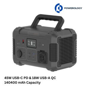 Powerology Portable Power Generator With 140400 mAh Capacity