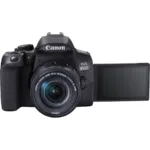 canon-eos-850d-ef-s-18-55mm-is-stm-lens-backpack-sd-card-spare-battery-product-front-view-with-open-screen.webp